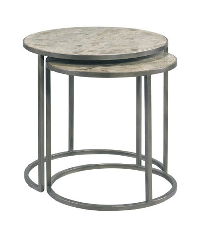 Riley Nested Side Table Amate - Modern Living by Lillian August