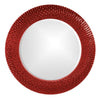 Bergman Mirror, Lacquer - Howard Elliott - Glossy Red