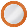 Bergman Mirror, Lacquer - Howard Elliott - Glossy Orange