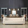 Button Tufted 6 Place Sofa - Sarreid