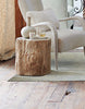 Petrified Wood Side Table - Bernhardt