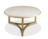 Niko Travertine Coffee Table - Precedent Furniture