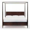Rosenau King Panel Bed With Posts - Swirl Mahogany - Bolier & Co.