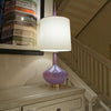 Eden Table Lamp Lavender/Brass - Joe Cariati
