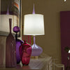 Eden Table Lamp Lavender/Brass - Joe Cariati