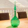 Tear Drop Large Decanter, Emerald - Joe Cariati
