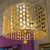 Layla 6 Light Antique Gold Chandelier - Crystorama