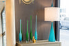 Rodia Table Lamp Azure/Brass - Joe Cariati