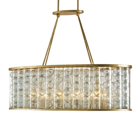 Frinton Rectangular Chandelier - Currey & Co.