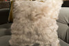 Alpaca Pillow 20" x 20", Ivory - Auskin