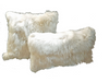 Alpaca Pillow 20" x 20", Ivory - Auskin