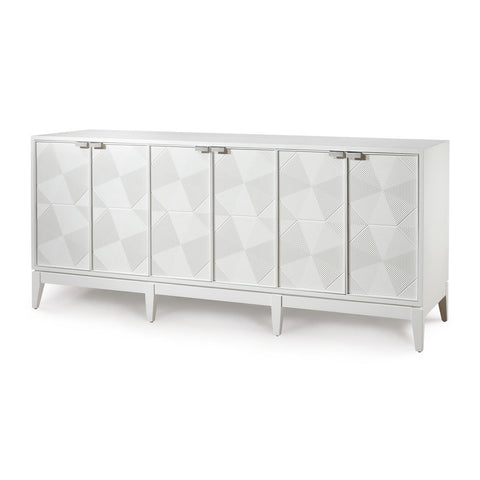 Borneo Extra Large Cabinet, White - Bungalow 5