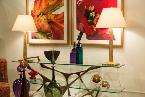 Beauty and Bernhardt's Beckett Dressed up in Hot Pink and Coral