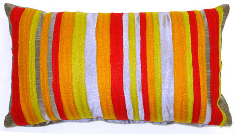 Whimsy Winter Garden Pillow - Sabira Collection