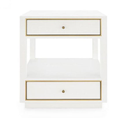 Carmen 2-Drawer Side Table - Bungalow 5