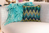 Chevron Multi Stripe Pillow - Sabira Collection