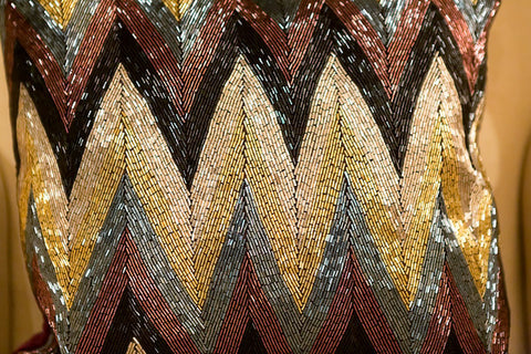 Chevron Multi Stripe Pillow - Sabira Collection