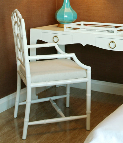 Chloe Armchair, White - Bungalow 5
