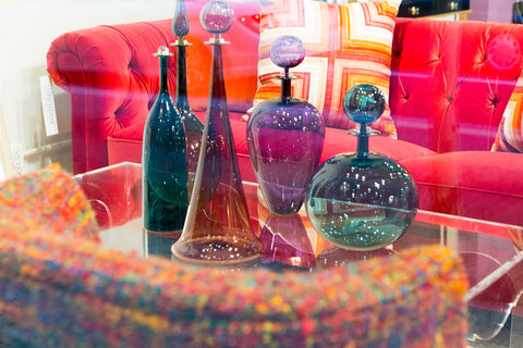 Crimson, Purple, Blue....EMOTIONAL COLORS....change your mood at home!