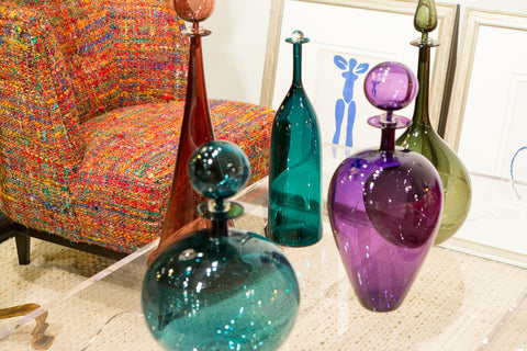 Crimson, Purple, Blue....EMOTIONAL COLORS....change your mood at home!