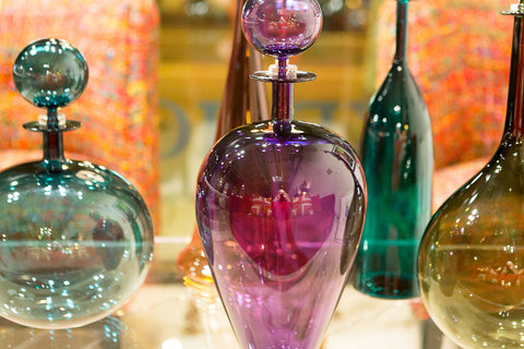 Crimson, Purple, Blue....EMOTIONAL COLORS....change your mood at home!