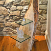 Cantilvered Maple Glass Shelf - Wood Shop