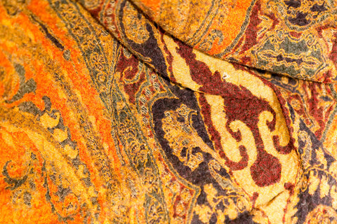 Desiree Boiled Wool Throw - Sabira Collection