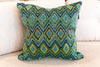 Diamond Design Fully Beaded Pillow - Sabira Collection