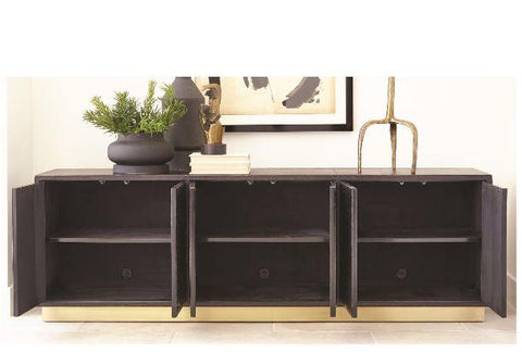 Forest Long Leather Cabinet - Studio A