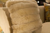 Fox Strip Pillow Snow - Adri Collection