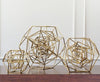 Geo Sculpture, Gold - Global Views