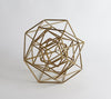 Geo Sculpture, Gold - Global Views