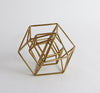 Geo Sculpture, Gold - Global Views