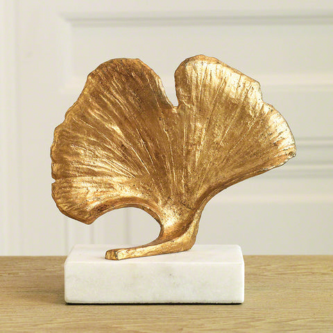 Ginkgo Leaf Objet, Gold - Global Views