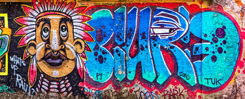 Graffiti 2017 Wall No. 15 Ver. 2 - Michael Spewak