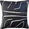 Grafitto Onyx Beige Pillow 22x22 - Ryan Studio