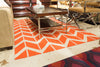 Fallon Rug, Orange - Surya