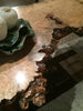 Burled Live Edge Coffee Table - Wood Shop