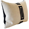 Giorgio Linen Ingot Tape Pillow - Ryan Studio - Raven