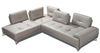 Leather Sectional, Left - Incanto