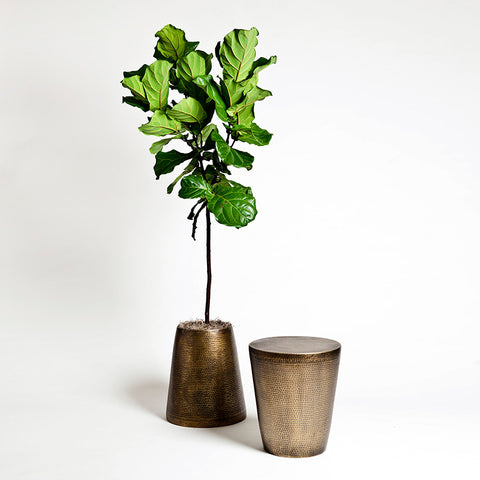 Izmir Hammered Side Table - Studio A