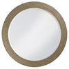 Lancelot Round Mirror - Nickel - Howard Elliott