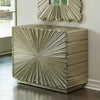 Linen Fold 2 Drawer Chest - Global Views