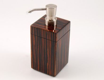 Lotion Pump Macassar Ebony - Pacific Connections