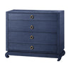 Ming Large Four Drawer, Blue - Bungalow 5