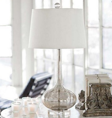 Milano Antique Glass Lamp - Regina Andrew