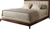 Moderne Platform Tufted Bed - Baker Furniture