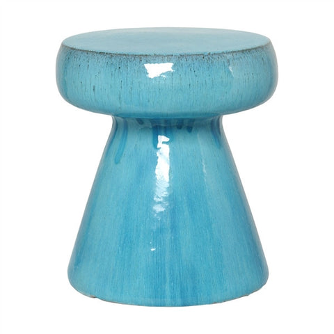 Mushroom Stool Table Blue - Emissary