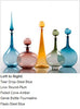 Low Round Large Decanter, Topaz - Joe Cariati
