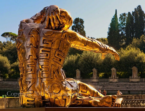 Boboli Bronze Statue Aluminum - Florence, Italy - Sylvie Rose Spewak